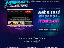 Tablet Screenshot of msmdesigns.com